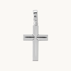 This classic cross pendant is made from solid Sterling Silver in a clean geometric shape derived from the traditional Christian cross. Exceptionally made to the highest quality, featuring a simple diamond cut engraving in the centre for added sparkle.

https://thechainhut.co.uk/925-sterling-silver-cross-pendant-silver-pe-crs8-s
