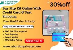 Buy mtp kit online with credit card and get access to a secure and hassle-free unwanted pregnancy solution. With our safe and private payment process order your mifepristone and misoprostol kit online today. Explore our website for more details and order now.

Visit Now: https://www.abortionprivacy.com/mtp-kit