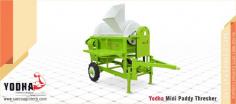 Yodha Mini Paddy Thresher Manufacturers Exporters Wholesale Suppliers in India Ludhiana Punjab Web: https://www.saecoagrotech.com Mobile: +91-7087222588, +91-7087222188
