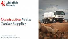 We are the best water supplier in Dubai. We have all types of water like salt water, sweet water, irrigation water, or drinking water. We also sell water tanker hire on rent. Contact us today. To know more information, visit: https://abdullahsubaih.com/salt-water-distribution/