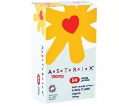 Astrix Capsules 84 100mg

Astrix Low Dose Aspirin each capsule containing 100mg enteric coated pellets.

Astrix Capsules 100mg is a low dose form of aspirin that is designed to prevent heart attack and stroke in patients with know cardiovascular and cerebrovascular disease.

Enteric coating allows the aspirin to release slowly in the intestine helping reduce the risk of stomach irritation.