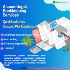 With years of experience and a wealth of knowledge, our team at BizBooksAdvice provides outstanding accounting and bookkeeping services. We help organizations grow and succeed by providing them with specialized solutions. We also offer advice on handling financial issues like bad debts, costs, and profitability. Our goal is to improve efficiency for our clients by streamlining financial procedures. You can quickly and efficiently fix the QuickBooks Has Stopped Working Error with BizBooksAdvice. Let us relieve you of the strain of manual financial management duties so you can concentrate on growing your company.
Visit : https://www.bizbooksadvice.com/fix-quickbooks-has-stopped-working-error.html