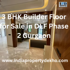 Investing in a 3 BHK builder floor in DLF Phase 2 Gurgaon offers not just a home, but a lifestyle enriched by convenience and connectivity. Explore the diverse offerings in these prime locations to find your ideal residence today.