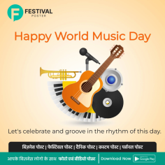 Celebrate World Music Day by Designing Posters With Festival Poster App

Join the global celebration of World Music Day by creating unique and eye-catching posters with the Festival Poster App. Whether you're a musician, event organizer, or music lover, our app provides a variety of templates and customization options to help you design the perfect posters. Download the Festival Poster App now and start creating!

https://play.google.com/store/apps/details?id=com.festivalposter.android&hl=en?utm_source=Seo&utm_medium=imagesubmission&utm_campaign=happyworldmusicday_app_promotions