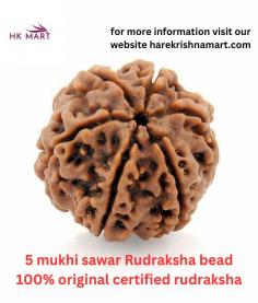 Rudraksha beads is believed to bring calmness, focus, and spiritual well-being. They are considered sacred and are often used for meditation, prayer, and chanting mantras. The beads are particularly revered for their association with Lord Shiva, the deity known as the supreme ascetic and the lord of meditation.https://harekrishnamart.com/products/gauri-shankar-rudraksha 