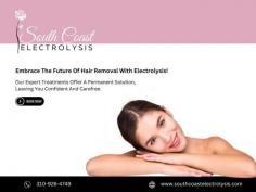 One of the key benefits of choosing electrolysis at South Coast Electrolysis is our commitment to safety and hygiene. We adhere to strict sterilization protocols and use state-of-the-art equipment to ensure a comfortable and risk-free experience for our clients. Your well-being is our top priority, and we go above and beyond to maintain the highest standards of care.