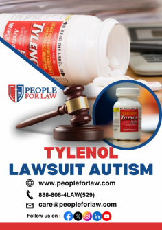 Tylenol stands as one of the most prevalent pain relievers globally. Recent scientific studies suggest a potential link between Tylenol and autism, proposing that pregnant mothers who consumed Tylenol during pregnancy may have increased risks of giving birth to children showing signs of autism. The Tylenol lawsuit for autism includes legal proceedings directed at Johnson & Johnson, the manufacturer of Tylenol. If you or someone you know has been affected by such circumstances, People For Law is here to help you. We can connect you with a lawyer dedicated to advocating for your compensation and getting you medical compensation for the past, present and future.