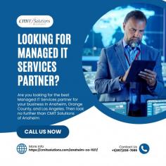 Are you looking for the best managed IT service provider in Anaheim, Orange County, and Los Angeles? Look no further than CMIT Solutions of Anaheim. Our expert team offers comprehensive IT support, ensuring your business runs smoothly and efficiently. From network security to data management, we provide top-notch solutions tailored to your needs. Trust CMIT Solutions for reliable and professional IT services that keep your business ahead in the competitive market. Contact us today for unparalleled IT support in Anaheim, Managed IT Services in Orange County, and in Los Angeles.

https://cmitsolutions.com/anaheim-ca-1127/