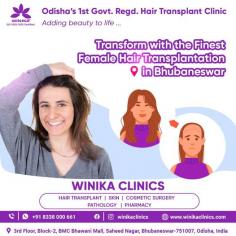 Say goodbye to hair woes and hello to confidence as our expert team transforms your locks flawlessly. Experience the finest care and personalized solutions tailored just for you.

See more: https://www.winikaclinics.com/female-hair-transplntation