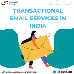 Optimize your outreach strategy with the leading transactional email marketing services in India. Deliver personalized messages to your audience and achieve higher engagement rates.

For More Info:-

Website:- https://spaceedgetechnology.com/transactional-email-marketing-services/

Ph No.:- +91-9871034010

Email ID:- Info@spaceedgetechnology.com