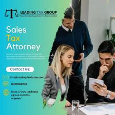 Need sales tax attorney in Los Angeles? Consult our Los Angeles EDD audit attorneys for expert sales audit and tax resolution services and representation during IRS audits. To know more please visit our website.

https://www.leadingtaxgroup.com/los-angeles/