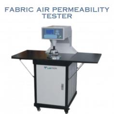 Labtron Fabric Air Permeability Tester is a  high-precision device offers dynamic measurement of air permeability from 1 to 40,000 mm/s. It features microcomputer processing for direct results without manual calculation. With a sample pressure range of 1 to 4000 Pa, it includes auto-clamping, automatic nozzle replacement, and continuous measuring mode. The tester is equipped with an English LCD menu and a PC interface for easy operation.