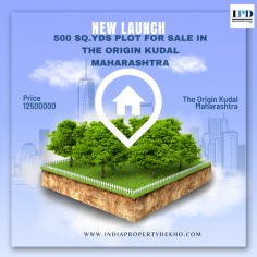 If you search for a, 500 Sq.Yds Plot for Sale in The Origin Kudal Maharashtra, You can get more details online on indiapropertydekho.com, Booking at 10%
