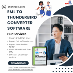 The best solution for quickly and easily converting EML files to Thunderbird is the eSoftTools EML to Thunderbird Converter Software. By enabling batch conversion, users can save time and effort by converting many EML files at once. Throughout the conversion process, the software makes sure that all email properties—attachments, formatting, and metadata—are kept intact. It is used by both technical and non-technical users thanks to its simple interface. The tool is also compatible with Thunderbird and all versions of Windows, which makes it a dependable and adaptable option for email transfer that goes smoothly.



Visit more:- https://www.esofttools.com/eml-to-thunderbird-converter.html

