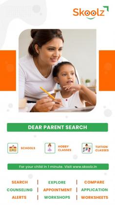 Skoolz, recognized by the Government of India, is an innovative EdTech startup dedicated to helping parents find the best educational options for their children. From toddler development to schools, hobby classes, tuition, and daycare, we offer detailed profiles of institutes, enabling parents to make informed decisions and secure the best learning environment for their child.


