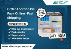 Buy abortion pill pack online for safe and discreet access. Affordable and reliable, ensuring privacy and convenience. Trusted and FDA-approved, our abortion pill pack provides a reliable solution for early unplanned pregnancy termination. Order now for a discreet and easy experience.

Visit Now: https://www.abortionprivacy.com/abortion-pill-pack