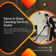 Efficient Move-In Deep Cleaning Services in Dubai to Welcome You Home

Experience a seamless move with Busy Bees Dubai's Move In Cleaning Service. In Dubai, we offer Move In Cleaning Service Dubai and specialized Move In Deep Cleaning services Dubai. When it's time to relocate, consider our Move Out Cleaning Dubai for a spotless departure.