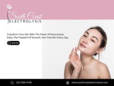 At South Coast Electrolysis, we specialize in electrolysis, the only FDA-approved method for permanent hair removal. Unlike other temporary solutions, electrolysis targets individual hair follicles, destroying them at their root. This means you can enjoy long-lasting results without the worry of hair regrowth.