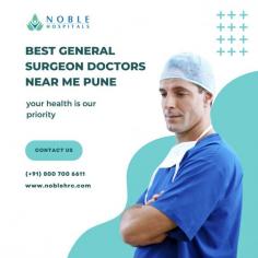 Discover the Best General Surgeon Doctors near me Pune at Noble Hospitals

Noble Hospitals proudly presents a team of highly skilled and experienced general surgeons in Pune. Find the Best General Surgeon Doctors near me pune who tailored to your needs and conveniently.

Visit: https://noblehrc.com/department/general-surgery