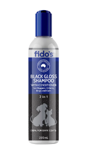 "Fido's Black Gloss Shampoo With Conditioner | VetSupply

Fidos Black Gloss Shampoo with conditioners is an enhanced body wash for puppies, kittens, dogs, & cats. This soap-free is an excellent formula for dark coats.

For More information visit: www.vetsupply.com.au
Place order directly on call: 1300838787"