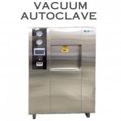 Labnics Vacuum Autoclave offers a large 250L capacity with  working temperatures from 100℃ to 135℃ and pressure regulation up to 3.50 bar. Features include a lifting door with removable racks, automatic drain, durable silicone sealing, Siemens PLC with touchscreen control, high-quality traceability, built-in micro needle printer, paperless recorder, intelligent maintenance, and optional steam inlet design.