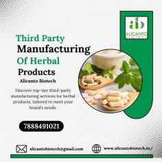 Third Party Manufacturing of Herbal Products - Alicanto Biotech. Discover top-tier third-party manufacturing services for herbal products, tailored to meet your brand's needs. From natural formulations to quality assurance, our partners specialize in producing premium herbal goods. Elevate your product line with trusted manufacturing expertise.