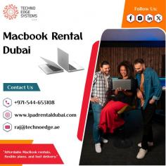 Discover the optimal times to rent a MacBook for events, projects, or travel, maximizing convenience and cost-efficiency. Techno Edge Systems LLC offers the most beneficial services of MacBook Rental Dubai. Contact us: +971-54-4653108 Visit us: https://www.ipadrentaldubai.com/