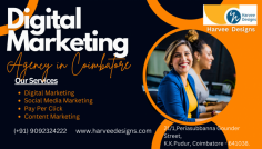 Harvee Designs is the best Digital Marketing Company in Coimbatore, with decades of experience 
and a team of professionals. Boost your Business Digitally!
