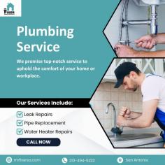 Experiencing a plumbing emergency in San Antonio? Whether it's a burst pipe or a clogged drain, taking quick action is essential to prevent damage. At Mr. Fixer, we specialize in providing comprehensive plumbing services in San Antonio. It ensures fast and effective solutions. Trust our professional team to swiftly and safely restore your home. Contact us now.