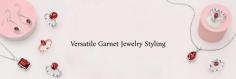 Styling Garnet Jewelry for Every Occasion

Garnet is derived from the Latin word "granatum," which indicates pomegranate. The gemstone has numerous hues, each with importance and energy, from wealth and imagination to serenity and internal balance. However, red is primarily used in jewelry because of its luminance and vibrancy.
Visit: https://www.rananjayexports.com/blog/garnet-jewelry-for-every-occasion