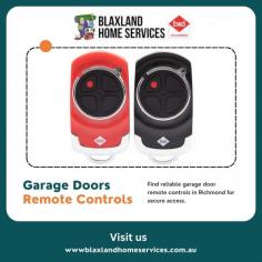 Upgrade your home with the convenience of garage doors remote control systems from Blaxland Home Services. Effortlessly open and close your garage door with a simple click, enhancing security and ease of access. Explore our range of remote control solutions designed for reliability and user-friendliness. Experience the ultimate in modern home automation today.