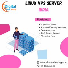 Maximize your online presence with Linux VPS Server from Dserver Hosting in India. Trustworthy hosting solutions for optimal performance.