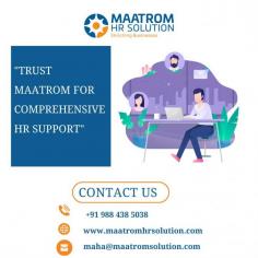 Recruitment is one of the main jobs of an HR consultant.
