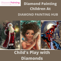 Best Diamond Painting Kits and Accessories - Diamond Painting Hub  
https://diamondpaintinghub.us/collections/kids-diamond-paintings