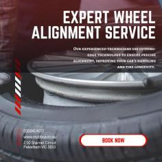 Enhance your vehicle's performance and safety with Stubbs Auto's expert wheel alignment service. Our experienced technicians use cutting-edge technology to ensure precise alignment, improving your car's handling and tire longevity. Visit https://stubbsauto.au/ today!






