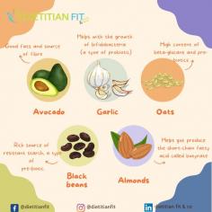Although there are hundreds of foods that are beneficial to our guts, here are 5 delicious and interesting foods that have properties to support our digestive and gut health.

See more: https://dietitianfit.co.uk/