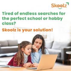 Skoolz, recognized by the Government of India, is an innovative EdTech startup dedicated to helping parents find the best options for their children, from toddler development to schools, hobby classes, tuition, and daycare.




