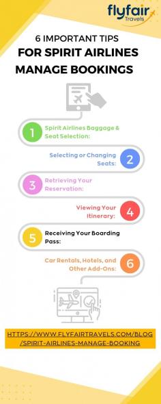 Flying with Spirit Airlines? Manage your bookings like a pro with these 5 essential tips! From changing your flight to adding extras, we've got you covered with all the information you need. 