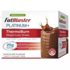Naturopathica FatBlaster Platinum+ ThermoBurn Shake Chocolate 14 x 50g