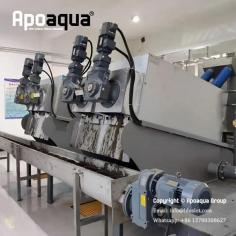 Apoaqua Pig Wastewater Dewatering Screw Press Machine for Sale