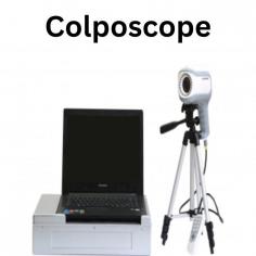 Abimed the Colposcope features 1,200,000 pixels and a focal distance of 10 mm to 400 mm. Its ergonomic design includes a high-resolution, adaptable Samsung CCD or Sony digital camera for enhanced imaging and diagnostics.