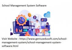 School Management System Software allows educational institutions to automate information management through digital technology, effectively overseeing student information framework, online fee collection and the other administrative and academic procedures. Genius Edusoft provides an School Management System ERP that digitizes every aspect of an institution. It helps reduce administrative tasks whilst streamlining administrative procedures and encouraging communication between students and teachers. For those who wish to know all they can about School Management System Software and other information can choose for a visit https://www.geniusedusoft.com/school-management-system/school-management-system-software.html .