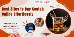 Looking to buy Scotch online? Look no further than Cost Plus Liquors! When you shop with us, you can browse a wide selection of premium Scotch whiskies from the comfort of your own home. Whether you're a Scotch connoisseur or looking to try something new, our online store offers a convenient and friendly shopping experience. So sit back, relax, and let us bring the best Scotch whiskies right to your doorstep!