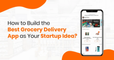 A comprehensive grocery delivery app development guide, including market research, cost, features, and process.