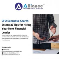Discover essential tips for a successful CFO executive search. Learn how to identify and hire the ideal financial leader who aligns with your company's goals and drives financial success.