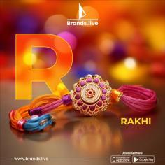 Express your greetings with unique Raksha Bandhan alphabet posts. Customize each letter to reflect the festive spirit and make your message special. Download Brands.live app and Create Designs in seconds.

#RakshaBandhan#AlphabetPosts#FestiveGreetings#CustomDesigns#RakshaBandhan2024#BrandsLiveTemplates#PersonalizedLetters#FestivalVibes#CreativeMessagesz