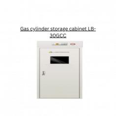 Gas cylinder storage Cabinets are steel and explosion proof made corrosion and fire resistant units. With a fixed belt to keep the cylinders in place, the cabinets are designed to protect the cylinders inside from outside fire and the surrounding from internal fire if any.