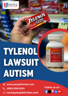 One of the most popular pain relievers in the world is Tylenol. According to scientific studies, there is a link between autism and Tylenol. They assert that children with autism were born to expectant moms who used Tylenol during their pregnancies. The Tylenol lawsuit autism is a term used to describe lawsuits filed against Johnson & Johnson, the company that makes Tylenol. You can get in touch with People For Law if you or someone you know has been impacted by a similar circumstance. We will assign you an attorney who will pursue your damages. 

