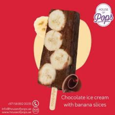 House of Pops’s plant-based chocolate ice cream with banana slices is the chocolate fix that you need on this fine summer’s day. Go ahead, order it online, or pop by one of their stores around Dubai!
Order Now: https://houseofpops.ae/products/chocolate-banana