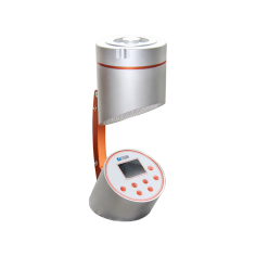 Fison portable air sampler is a high-precision microbial sampler with a 397 mesh (0.77 mm pores) for accurate counts. It has a 2.2-inch TFT screen, a sample volume range of 1–6000 L, stores 1000 data sets, and offers 8 hr of battery life with a removable collection port for easy isokinetic sampling.